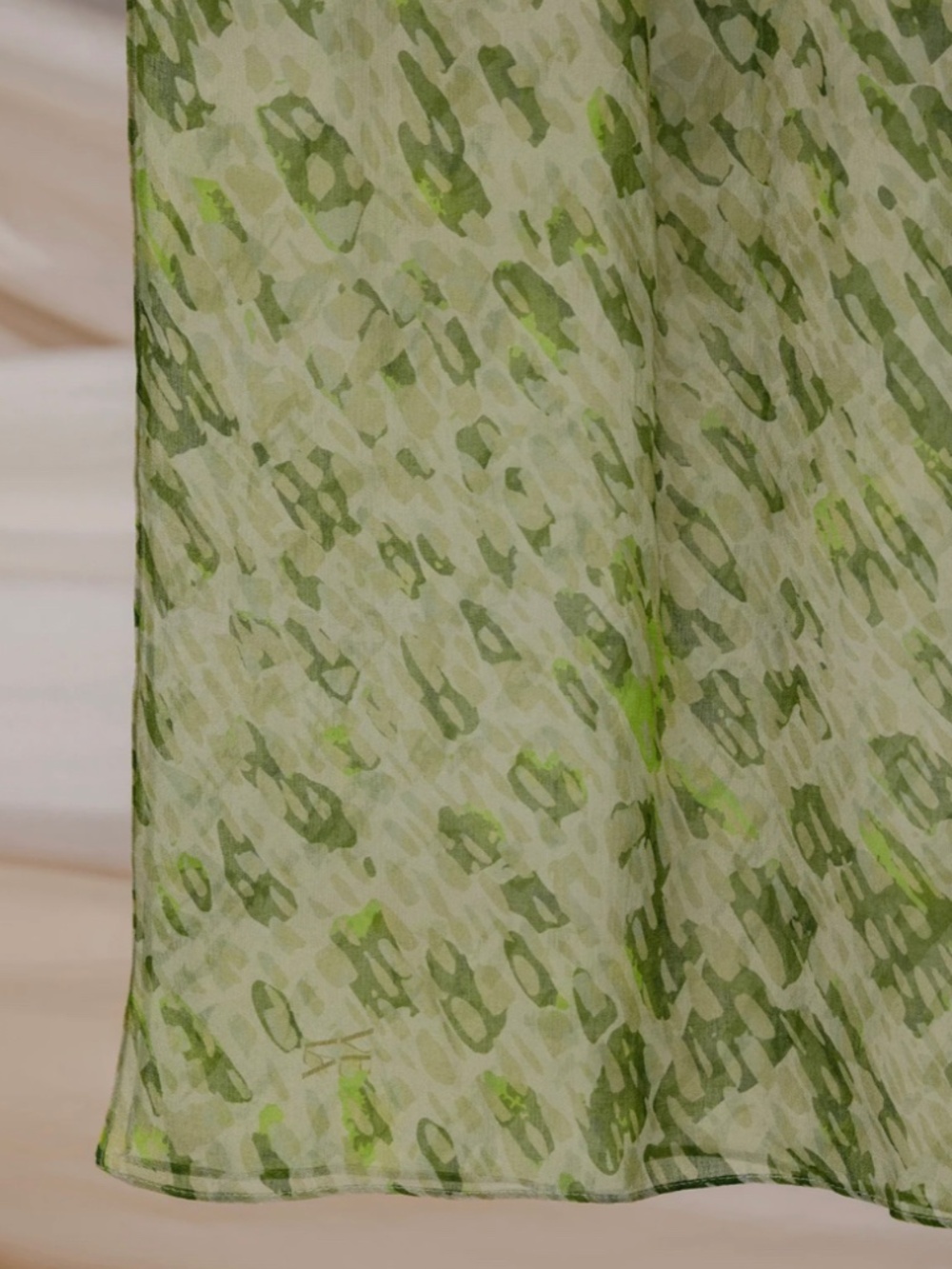 Vela Scarves Speckled Green Modal Hijab Standard
